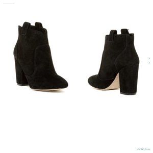 French Connection Livvy Bootie Black Suede